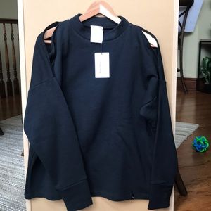 Bandier Varley carbon sweat shirt